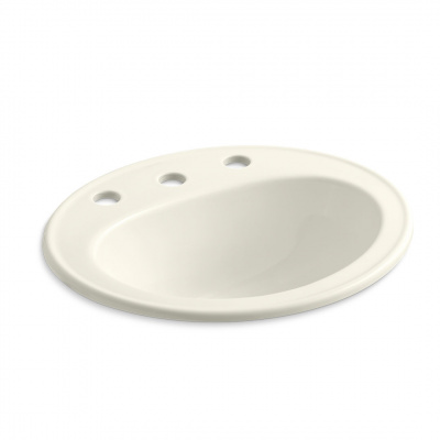 Kohler Pennington Self Rimming Lavatory 8inch Biscuit