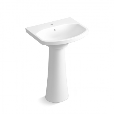 Kohler Cimarron Single Hole Lavatory with Pedestal