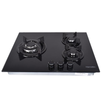 Hamden Euro Series 60cm 3 Burner Built In Gas Hob
