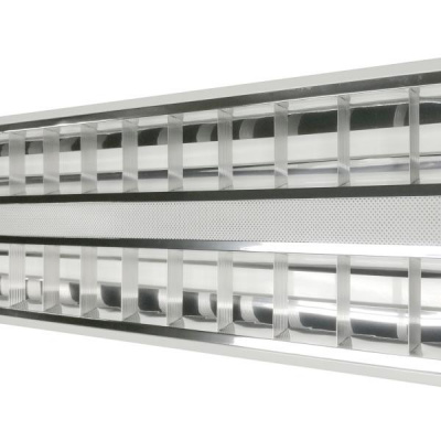 Alphalux Linear Series Surface Type Louver 2x18w