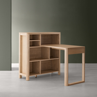 Heim Bliss Scandinavian Wooden Office Table