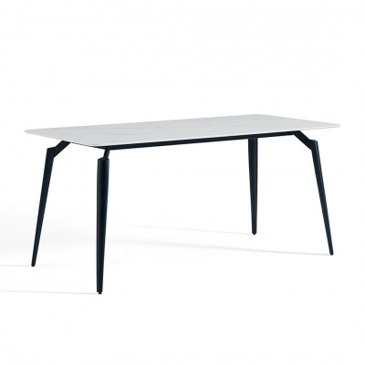 Heim Leif Minimalist Marble 6 Seater Dining Table