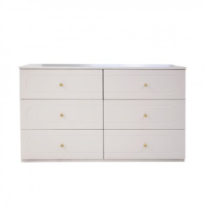 Heim Grafton 6 Layer Chest Drawer Beige