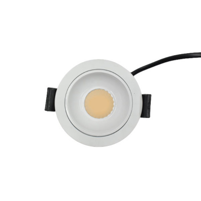 Alphalux 8w Ww 3000k Led Cob Fix Downlight White 