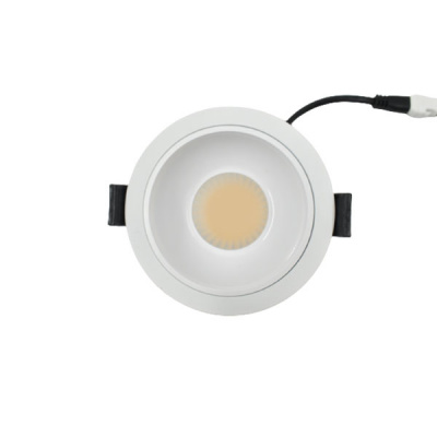 Alphalux 15ww 3000k Led Cob Fix Downlight White