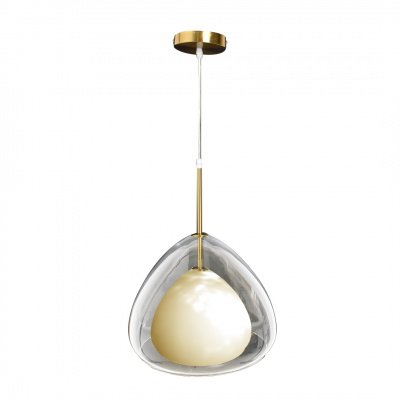 Alphalux Pendant Lamp E27*1 Glass Clear