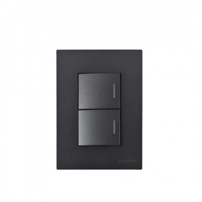 Alphalux Breit Series 2gang Switch 10A