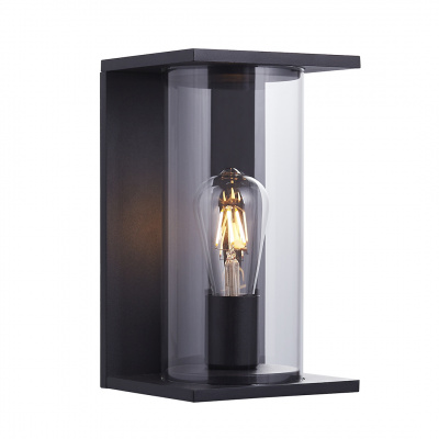 Alphalux Astro Outdoor Wall Lamp Matte Black