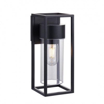 Alphalux Astro Outdoor Wall Lamp Matte Black