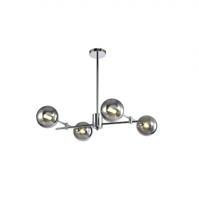 Alphalux Nordic Pendant Lamp Chrome G9x4