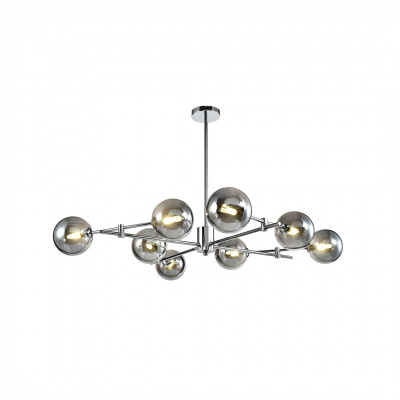 Alphalux Nordic Pendant Lamp Chrome G9x8