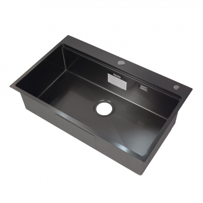 Hamden Clyde Single Bowl Kitchen Sink with Chopping Board 780x480x210mm