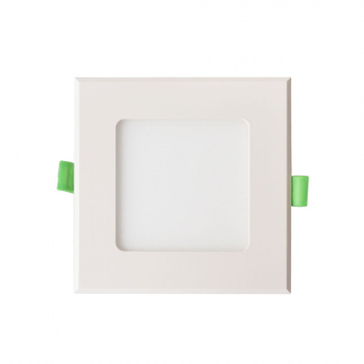 Alphalux Led Slim Downlight 6w Cool White Square