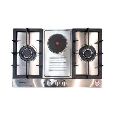 Hamden Euro Stainless Steel Built In Gas Hob