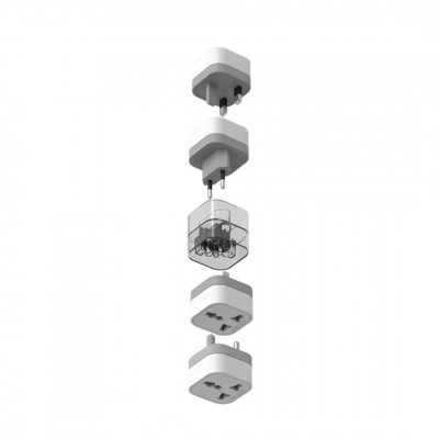 Alphalux Travel 4-in-1 Universal Adapter