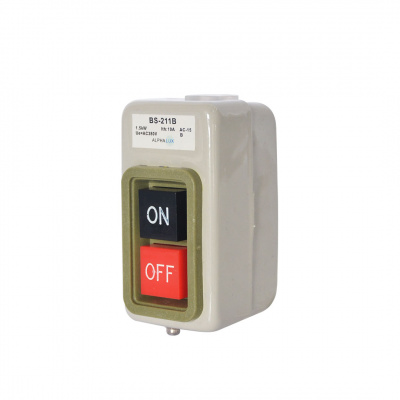 Alphalux Reign 1.5kw Push Button Switch 10a