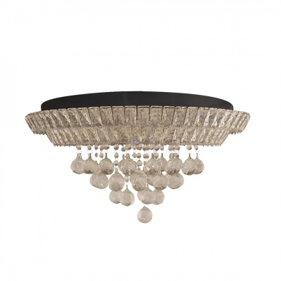 Alphalux K9 Crystal Low Ceiling Led Chandelier 56w Cct