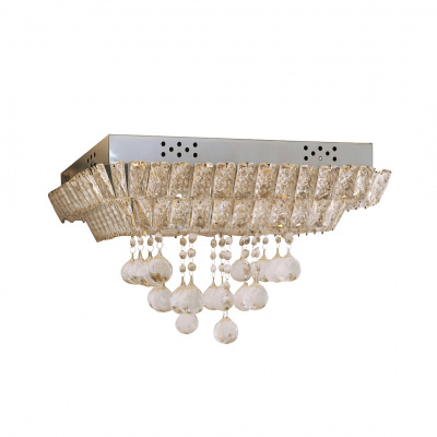 Alphalux K9 Crystal Low Ceiling Led Chandelier 48w Cct