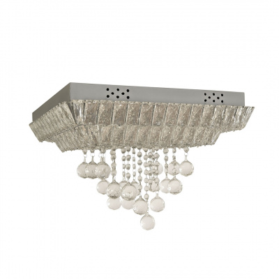 Alphalux K9 Crystal Low Ceiling Led Chandelier 52w Cct