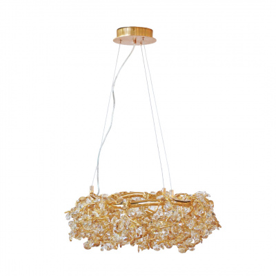 Alphalux Lorton Crystal Chandelier 60cm