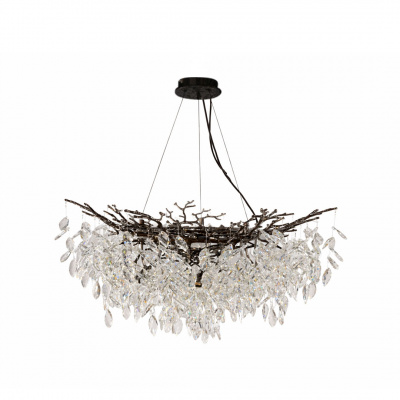 Alphalux Ashburn Crystal Chandelier 80cm
