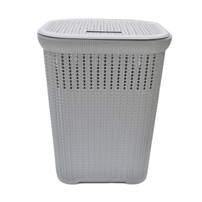 Ezweep Fuku Hamper With Lid 50l