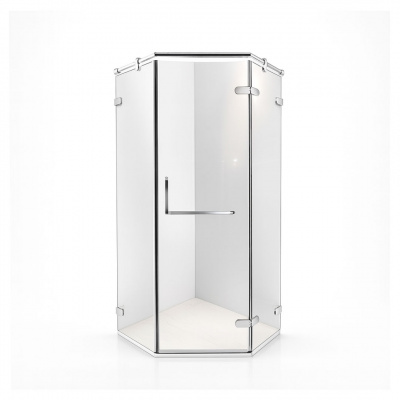Atelier Dubienn Two Fixed and One Open Door Shower Enclosure
