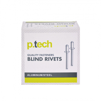 P.Tech Open End Blind Rivet 3.2x18mm 1000pcs/box