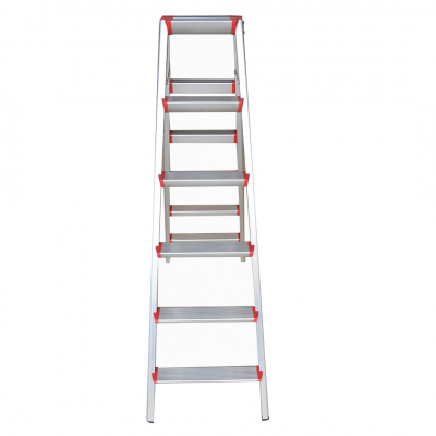 P.Tech Aluminum Double Side Step Ladder