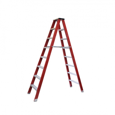 P.Tech A-Shape Fiber Glass 2 Side Step Ladder