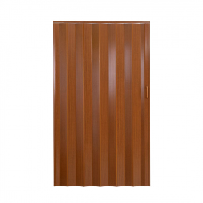 P.Tech Black Walnut Pvc Accordion Door 6x1220x2080mm