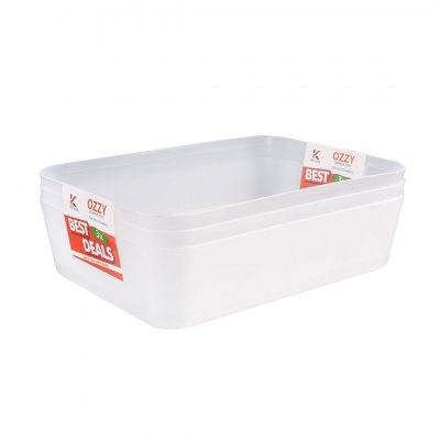 Kessel 3-Pack Ozzy Rectangular Drawer