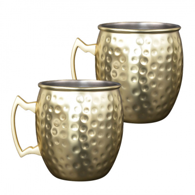 Kessel 2-Pc Set Moscow Mule Mug 530ml