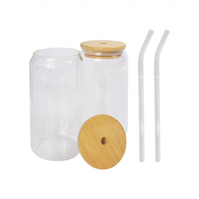 Kessel Szoda 2pcs 460ml Drinking Glass with Straw