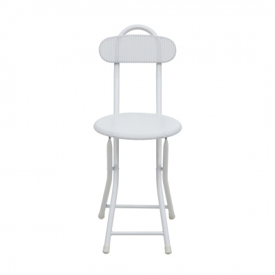 Heim Lotta Metal Foldable Chair White 30x43x74cm