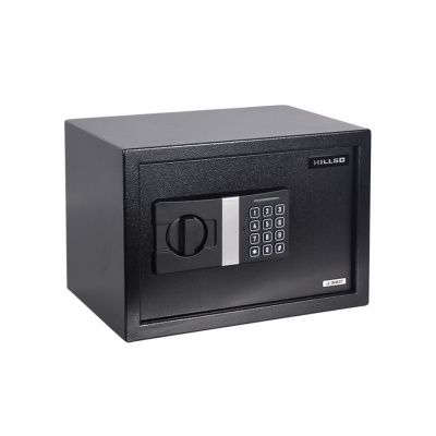 Hills 25dn Basic Home Safe with Digital Lock Black 250x350x250mm