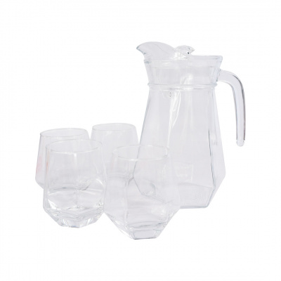 Kessel Drinking Glass And Pitcher Set