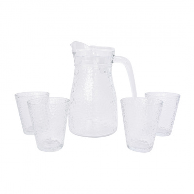 Kessel Drinking Glass And Pitcher Set