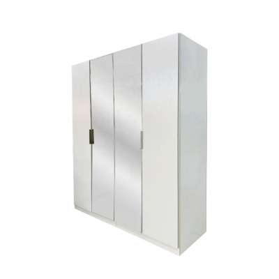 Heim Bria 4 Door Wardrobe White