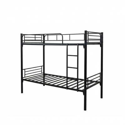 Heim Roma Single Bunk Bedframe Black 36x75x66.9in