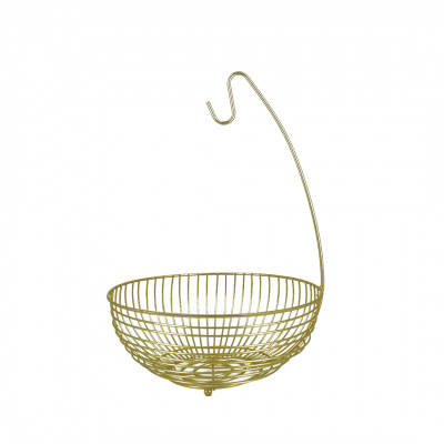 Home Basics Fruit Basket With Banana Hook