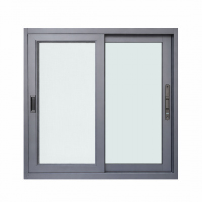 P.Tech Gray Aluminum Sliding Windows 5x0.9x1200x1200mm