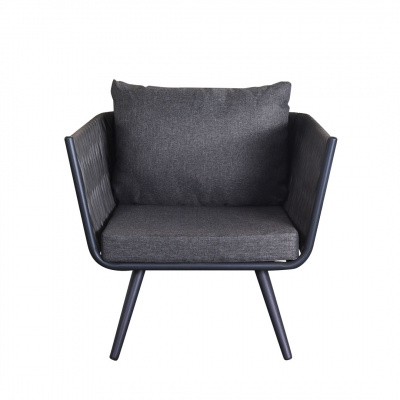 Heim Carol Outdoor 1 Seater Sofa Gray