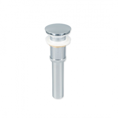 Pozzi Automatic Push Drainer with Overflow Hole Blister