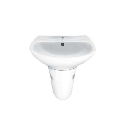 Pozzi Cosmo Lavatory with Half Pedestal