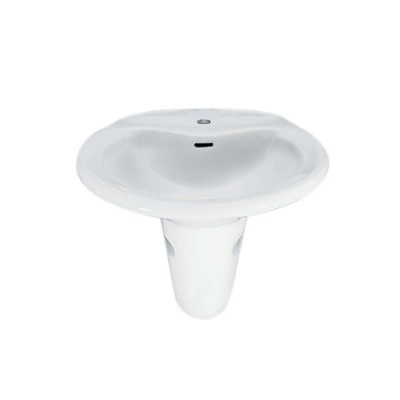Pozzi Nicolo Lavatory With Half Pedestal