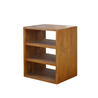 Heim Caolo Natural Teak 3 Layer Shelves