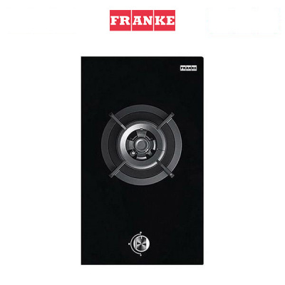 Franke Onyx Single-burner Black Glass Gas Hob