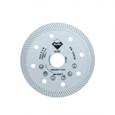 Rubi Silver Diamond Disc 4inch