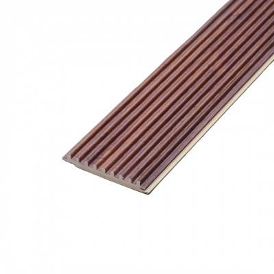 P.Tech Rafflad Wpc Panel Teak 12x100x2900mm with 3pc Clip